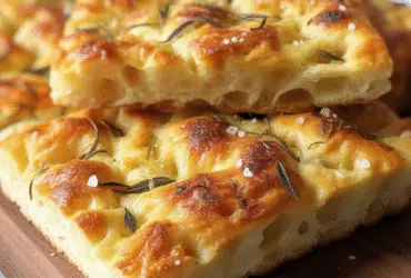 Garlic Parmesan Focaccia bread